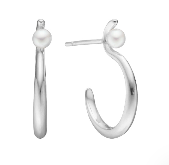 Ørering, Perlebue - Sølv