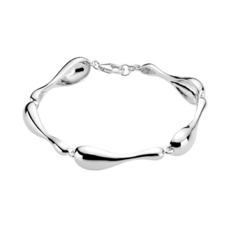 Armbånd Dråbeled i Sølv