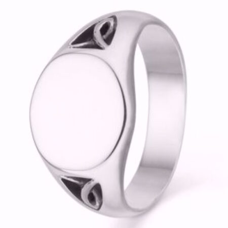 Sølv herre ring
