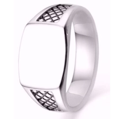 Sølv herre ring