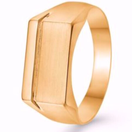 Herre guld ring 8kt.