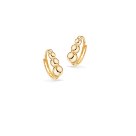 Creoler kugler 8 kt guld
