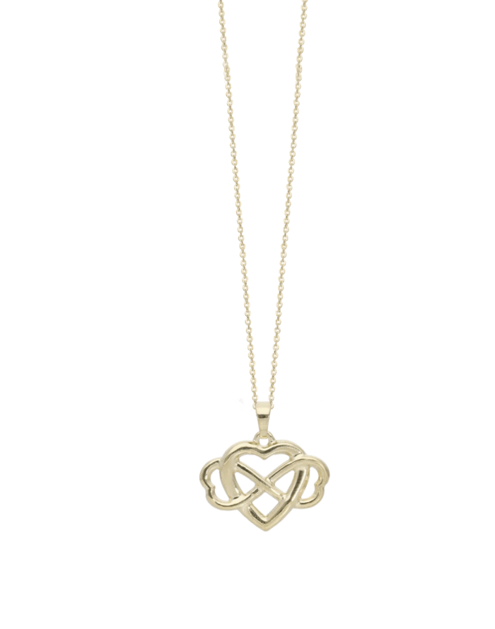 Halskæde infinity heart