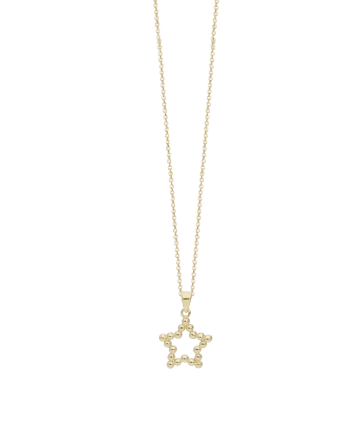 Halskæde dotted star