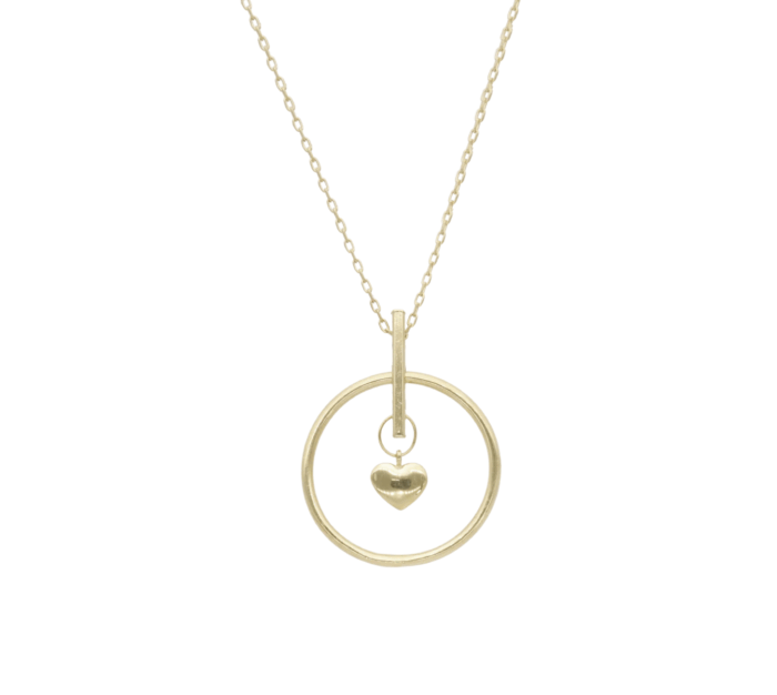 Halskæde heart pendulum