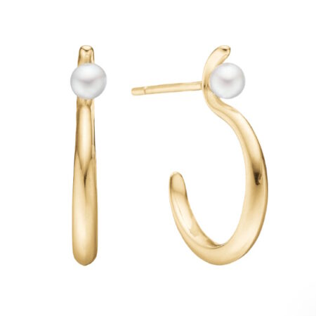 Ørering, Perlebue- Forgyldt