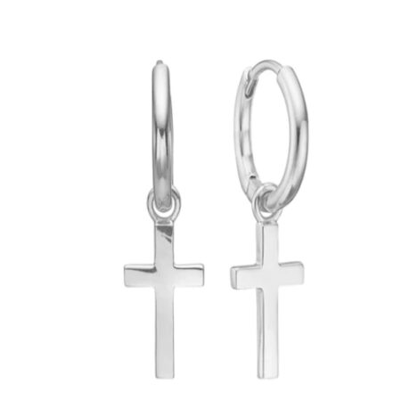 Ørehænger, Kors Creol, sølv