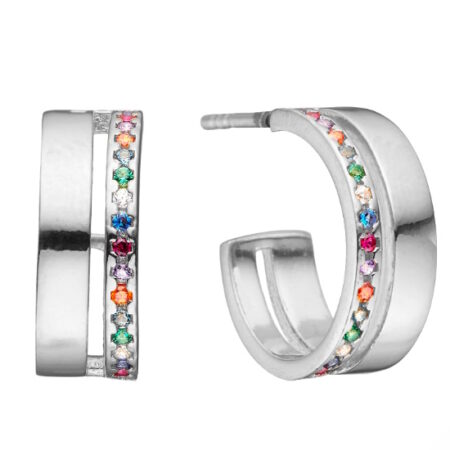 Halvcreol 16 mm i sølv