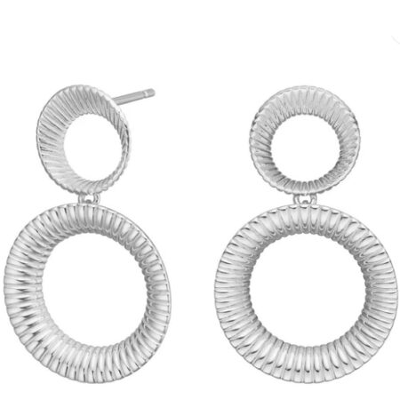 Sølv ørehængere Energy 52