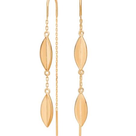 Ørehængere Leave-forgyldt