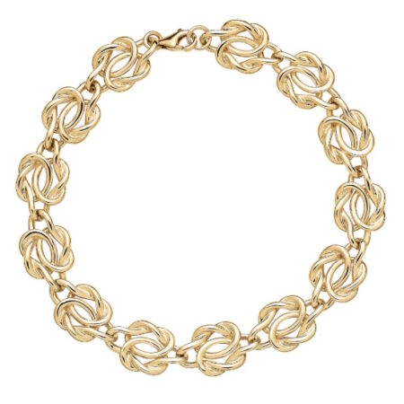 Armbånd Knude i 8 kt Guld