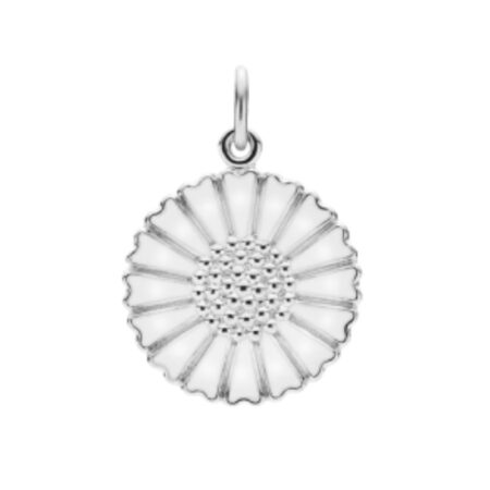 Marguerit Vedhæng i Sølv