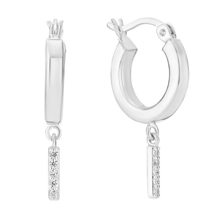 Creol med Zirkonia i Sølv