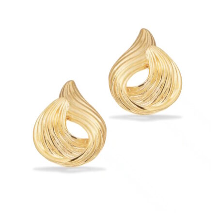 Øreringe i Sølv Forgyldt